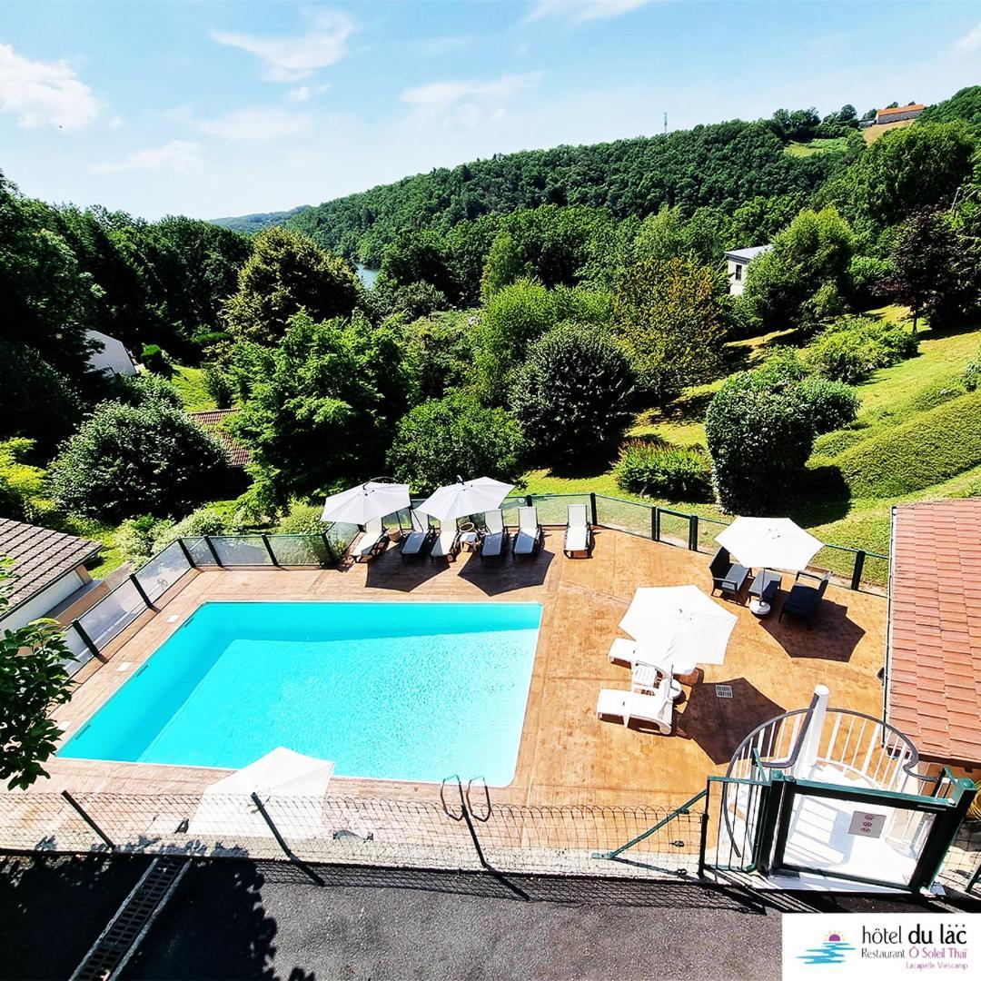 Hotel Du Lac Lacapelle-Viescamp Buitenkant foto